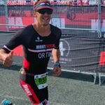 Xavi Ortin (Montbike) a l'Ironman de Vitòria 2021